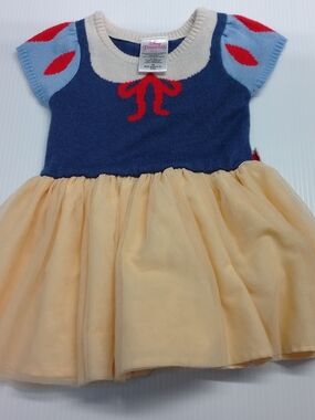 Disney Blue Navy Red and Cream Tulle Skirt Dress